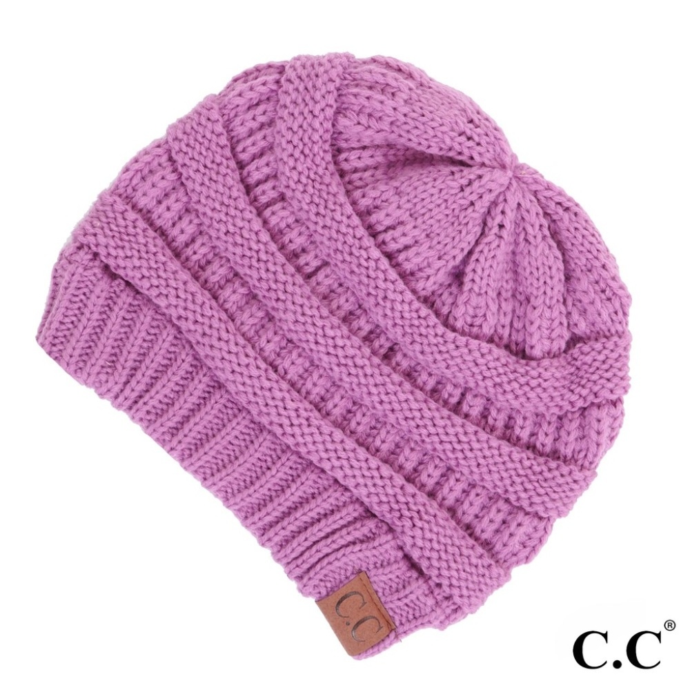 CC Winter Beanie Authentic Hat - New Lavender